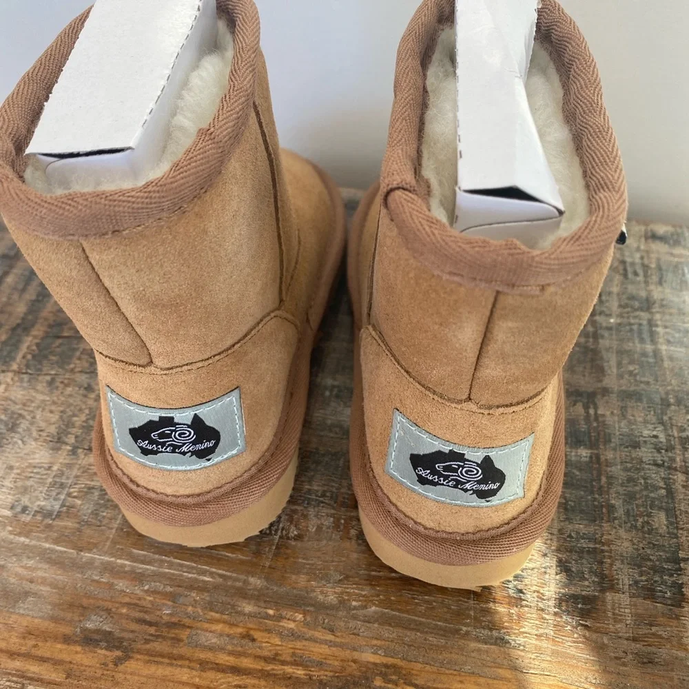 Aussie Merino Kids Suede Boots